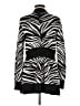 Rafaella Studio Animal Print Black Cardigan Size M - photo 2