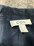Cos Black Short Sleeve Blouse Size 4 - photo 7