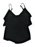 Aqua Green Black Swimsuit Top Size XL - photo 1