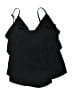 Aqua Green Black Swimsuit Top Size XL - photo 2