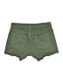 Just Black Solid Green Denim Shorts Size 26 waist - photo 2