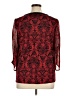Roz & Ali Red 3/4 Sleeve Blouse Size 1X - photo 2
