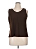 Unbranded Brown Sleeveless T-Shirt Size 16 - photo 1