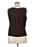 Unbranded Brown Sleeveless T-Shirt Size 16 - photo 2