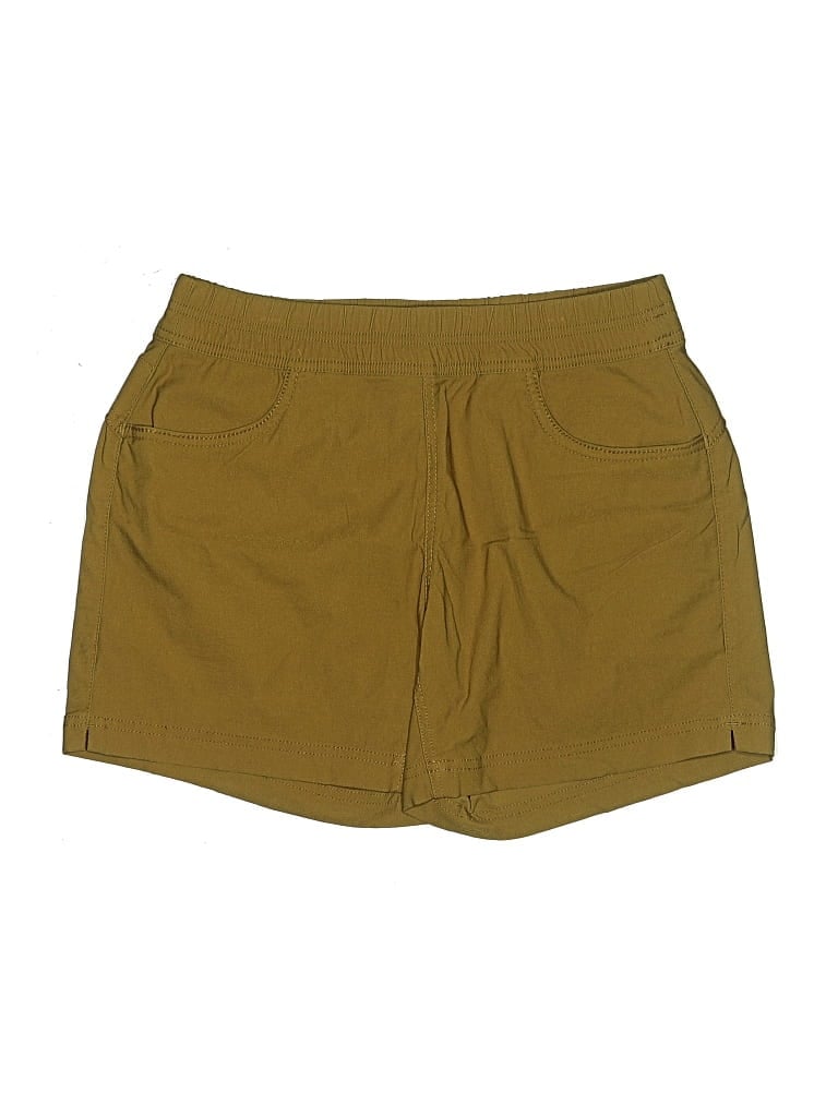 Pre-owned Prana Khaki Shorts In Gold