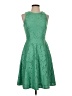 Donna Morgan 100% Polyester Green Cocktail Dress Size 2 - photo 1