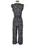 Kaileigh Print Black Jumpsuit Size M - photo 2