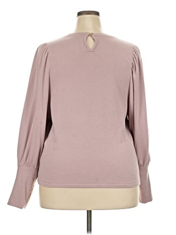 Madewell Brushed Puff-Sleeve Top (view 2)