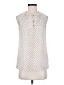 41Hawthorn 100% Polyester Polka Dots Ivory Sleeveless Blouse Size XS - photo 1