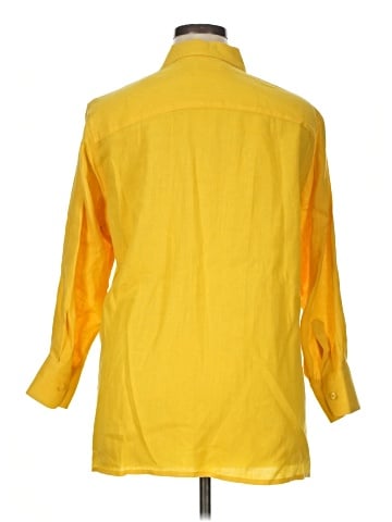 Elisabeth by Liz Claiborne Long Sleeve Button-Down Shirt (view 2)