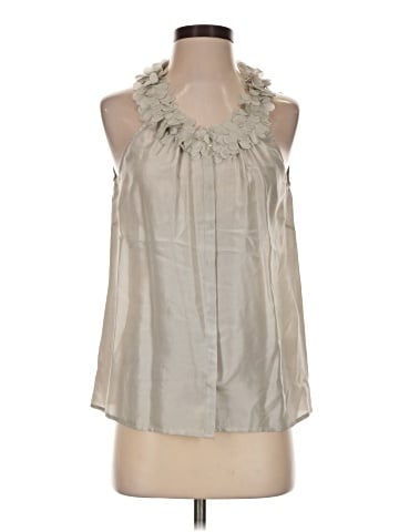 J.Crew Sleeveless Silk Top (view 1)