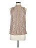 Cable & Gauge Tan Sleeveless Blouse Size 6 (estimated) - photo 1