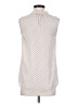 41Hawthorn 100% Polyester Polka Dots Ivory Sleeveless Blouse Size XS - photo 2