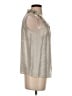 J.Crew 100% Silk Gray Sleeveless Silk Top Size 6 - photo 4