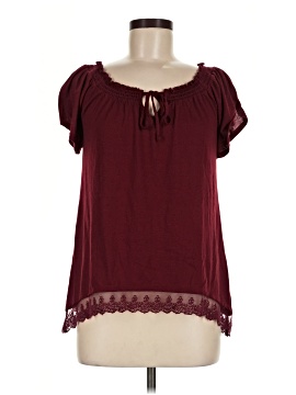 No Boundaries Short Sleeve Blouse