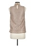 Cable & Gauge Tan Sleeveless Blouse Size 6 (estimated) - photo 2