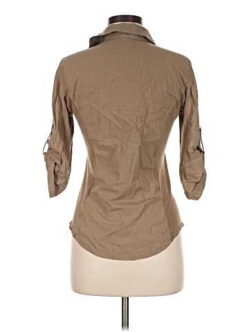 James Perse 3/4 Sleeve Button-Down Shirt (view 2)