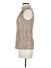 Cable & Gauge Tan Sleeveless Blouse Size 6 (estimated) - photo 5