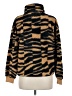 Billabong 100% Polyester Animal Print Brown Pullover Sweater Size M - photo 2