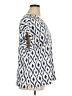 Violet & Claire 100% Polyester Blue Short Sleeve Blouse Size 1X - photo 4