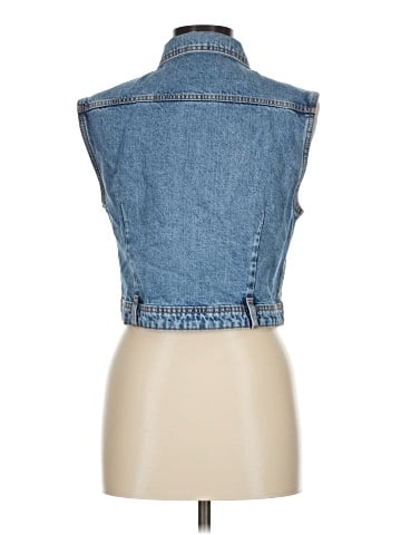Zara Denim Vest (view 2)