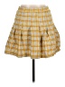 Altar'd State Plaid Yellow Casual Skirt Size L - photo 2