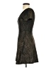 Rolla Coster Metallic Black Cocktail Dress Size S - photo 5