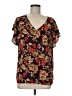 CAbi 100% Polyester Black Short Sleeve T-Shirt Size M - photo 1