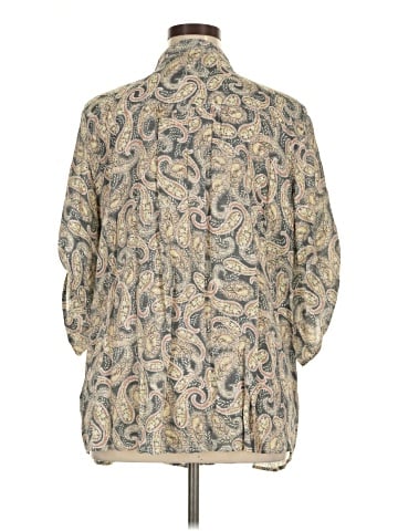 Ruby Rd. 3/4 Sleeve Button-Down Shirt (view 2)