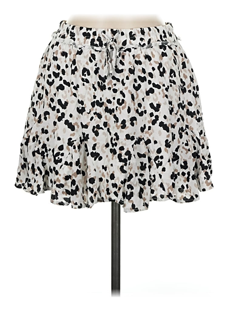Pre-owned Mi Ami Casual Skirt In White
