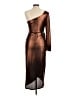 Sugarlips Metallic Brown Cocktail Dress Size M - photo 2