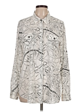 Karl Lagerfeld Paris Long Sleeve Button Down Shirt