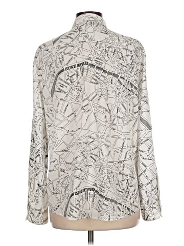 Karl Lagerfeld Paris Long Sleeve Button-Down Shirt (view 2)