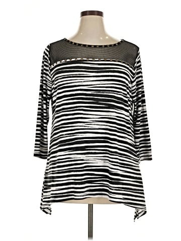 Ruby Rd. 3/4 Sleeve Top (view 1)