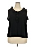 Elle 100% Polyester Black Sleeveless Blouse Size XXL - photo 1