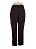 Lands' End 100% Polyester Solid Burgundy Active Pants Size 14 - photo 2