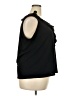 Elle 100% Polyester Black Sleeveless Blouse Size XXL - photo 4