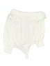Express 100% Recycled Polyester Ivory Bodysuit Size L - photo 2