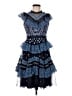 Needle & Thread 100% Nylon Blue Cocktail Dress Size 6 - photo 1