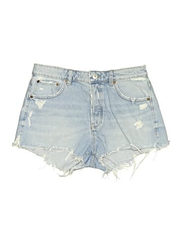 Zara Denim Shorts (view 1)