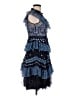 Needle & Thread 100% Nylon Blue Cocktail Dress Size 6 - photo 4