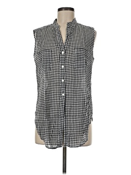Max Studio Sleeveless Button Down Shirt