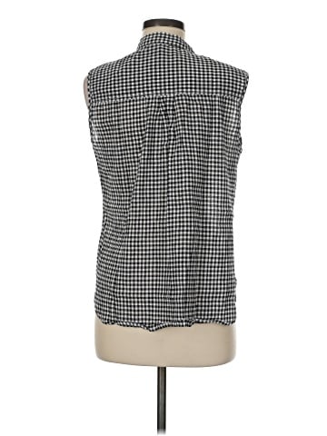 Max Studio Sleeveless Button-Down Shirt (view 2)