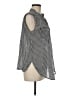 Max Studio Houndstooth Black Sleeveless Button-Down Shirt Size M - photo 4