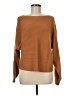 Open Edit Floral Brown Pullover Sweater Size M - photo 1