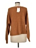 Open Edit Floral Brown Pullover Sweater Size M - photo 2