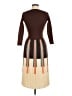 Dalia Macphee Brown Casual Dress Size M - photo 2