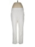 Chico's Solid Ivory Active Pants Size Lg (2) - photo 1