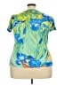 Unbranded Green Short Sleeve Top Size 3XL - photo 2