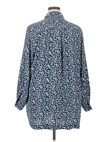 Elisabeth by Liz Claiborne 3/4 Sleeve Button-Down Shirt (view 2)